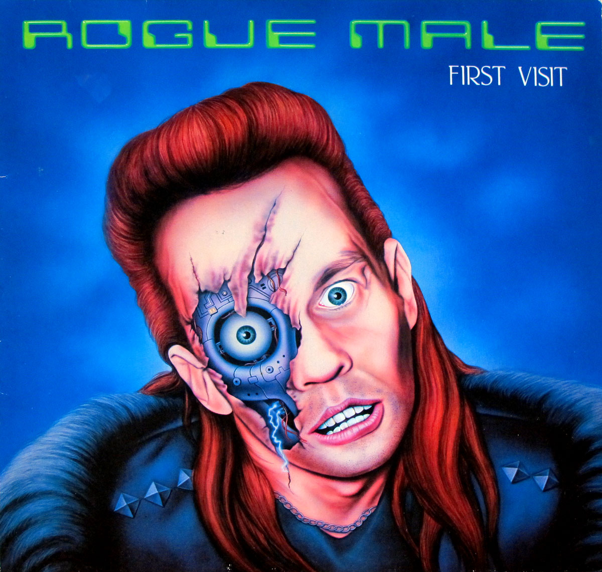 large album front cover photo of: ROGUE MALE First Visit NWOBHM 12" LP Vinyl Album 
